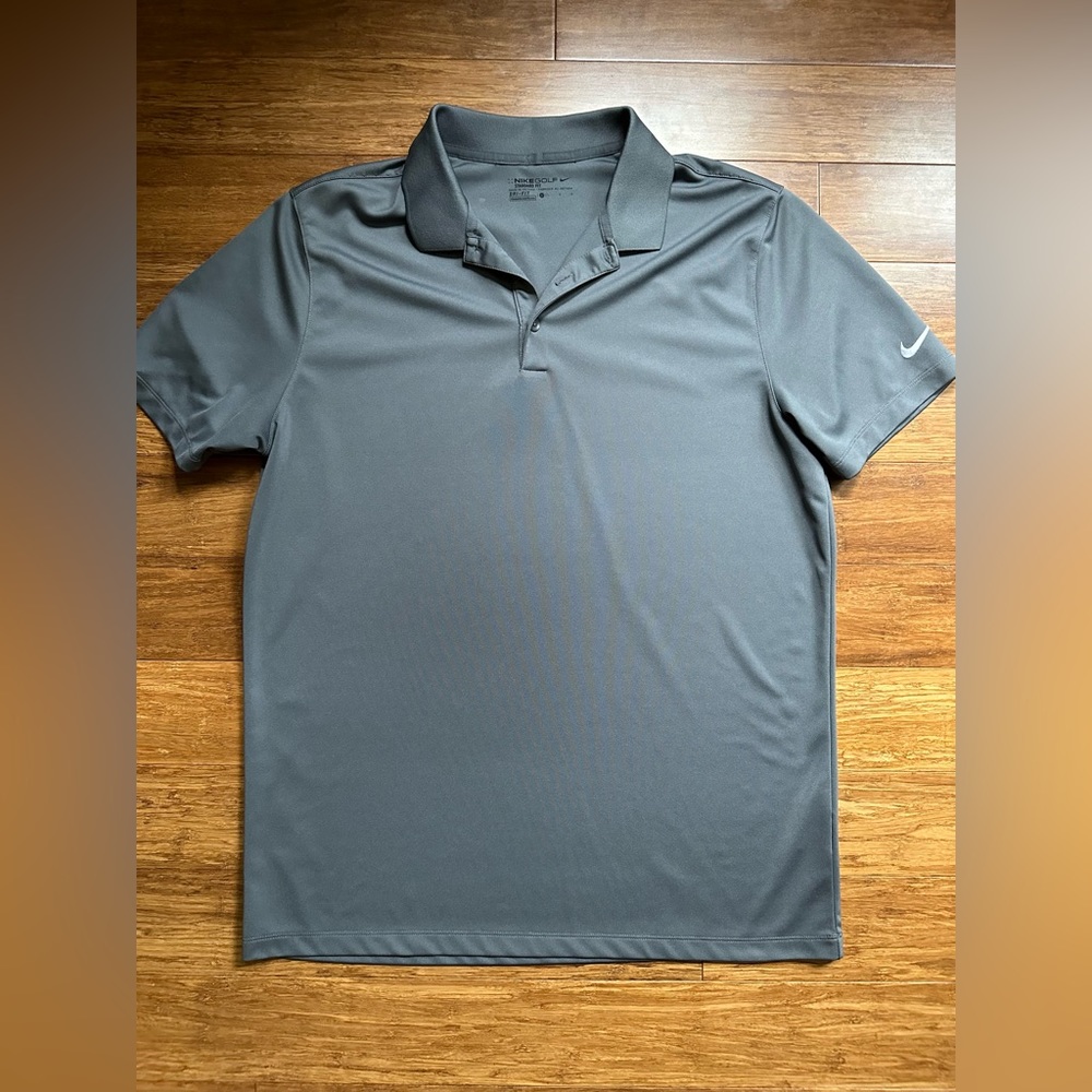 Nike Golf Polo Men's L Gray